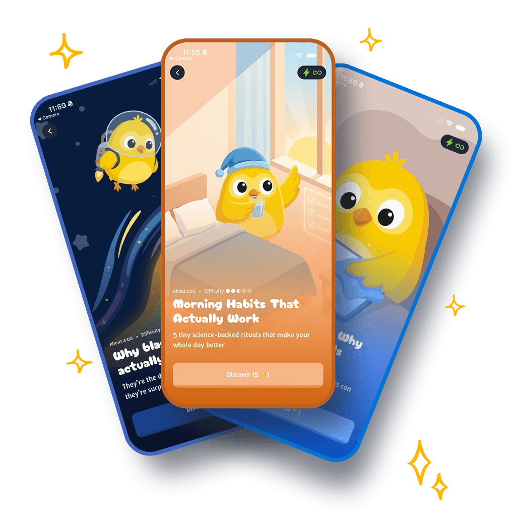 Curio app hero visual